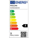 Ampoule led flamme filament transparente e14 blanc chaud philips - l'unit