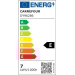 Ampoule led gu5. 3 spot blanc chaud 50w carrefour - le lot de 2 ampoules