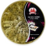 Anchois marins  l'ail et persil - la barquette de 470g