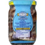 Anchois au sel conserveries fiorito - le pot de 154 g net goutt