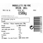 Andouillettes sp�cial grill gilbert lemelle - le paquet de 500g
