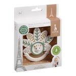 Anneau de dentition blanc mille - feuille sophie la girafe