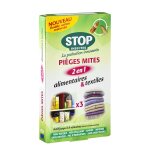 Anti - mites pièges textiles 2en1 stop insecte - la boite de 3 Anti - mites pièges textiles 2en1 stop insecte - la boite de 3
