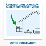 Anti - mouches stickers piges fentre sans parfum raid - les 6 stickers