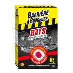 Anti rats appât sur pâte - prêt À l'emploi barriere a rongeurs - les 15 sachets de 10 g Anti rats appât sur pâte - prêt À l'emploi barriere a rongeurs - les 15 sachets de 10 g