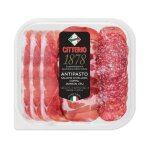 Antipasto salami, coppa et jambon cru citterio france - la barquette de 100g