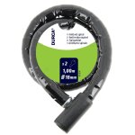 Antivol vlo  cl spiral 1m 18mm durca - l'antivol avec 2 cls