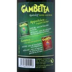 Apritif  base de vin rouge amer sans alcool gambetta - la bouteille de 75cl