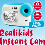 Appareil photo real kid instant cam - blanc / bleu agfa photo
