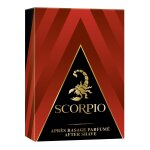 Apr�s rasage rouge parfum� scorpio - le flacon de 100 ml