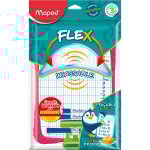 Ardoise blanche flex incassable avec feutre maped - l'ardoise
