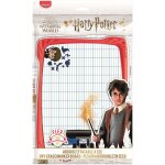Ardoise blanche harry potter avec accessoires maped - l'ardoise avec le feutre et la brosse