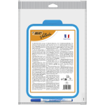 Ardoise blanche velleda bic - l'ardoise avec le feutre