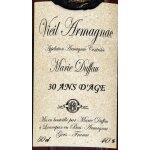 Armagnac 30 ans d'ges 40% marie duffau - la bouteille de 50cl + tui