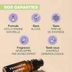 Aromaboost olfactif soutient les sympt�mes mentaux et physique du stress aux huiles essentielles bio ...