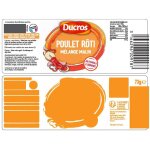 Assaisonnement pour poulet rti au paprika et oignon ducros - le flacon de 73g