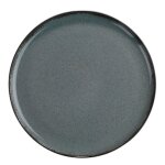 Assiette bleu 27cm - en grs carrefour home - l'unit