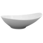 Assiette calotte blanche porcelaine 18 cm island carrefour home