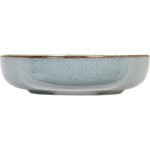 Assiette creuse - 20cm - bleu en grs carrefour home - l'assiette