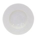 Assiette creuse blanche verre 23 cm martello mandine - l'assiette