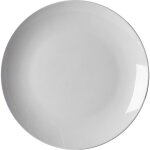 Assiette dessert 19 cm forme coupe blanc en porcelaine carrefour home - l'assiette
