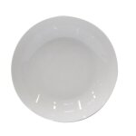 Assiette  soupe 20 cm forme coupe blanc en porcelaine carrefour - l'assiette