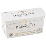 Assortiment de chocolats au lait, noir et blanc chevaliers d'argouges - le ballotin de 175 g