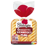 Baguettes viennoises la boulangere - le paquet de 330g