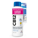 Bain de bouche menthe anti mauvaise haleine 12h sans alcool cb 12 - le flacon de 500ml