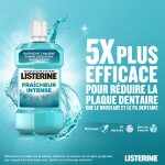 Bain de bouche fraîcheur intense listerine - le flacon de 500ml Bain de bouche fraîcheur intense listerine - le flacon de 500ml