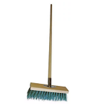 Balai de cantonnier tte 31cm avec manche en bois 140cm jad jardin - l'unit