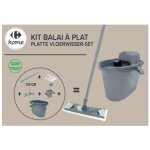 Balai  plat essarable carrefour home - le kit  balai
