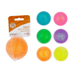 Balle anti - stress paillete  7 cm ferry - le jouet