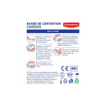 Bande cohsive flexible auto - adhsive elastoplast - la bote de 1 bande de 7 cm x 3 m