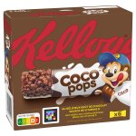 Barres de crales coco pops kellogg's - les 6 barres de 20g