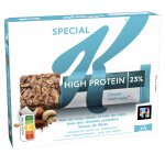 Barres crales spcial k protein coco cacao cajou kellogg's - les 4 barres de 28g