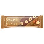 Confiserie de chocolat lait noisettes lindt noccio - la barre de 33g
