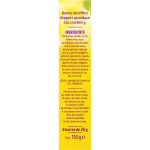Barres di�t�tiques cranberry gerble - les 6 barres de 25g