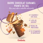 Barre repas minceur chocolat caramel gerlinea - la bote de 372 g