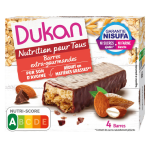 Barres son avoine chocolat sans sucres ajoutés dukan - les 4 barres de 30 g Barres son avoine chocolat sans sucres ajoutés dukan - les 4 barres de 30 g