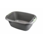 Bassine noire rectangulaire 22l carrefour - la cuvette