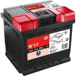 Batterie auto 52ah - 470a 12 volts carrefour - la batterie