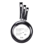 Batterie de cuisine 3 pices aluminium revtement anti - adhsif tous feux dont induction simpl - le ...