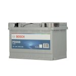 Batterie de voiture 12v 74ah 680a p0008 l3, plomb acide, tous vhicules bosch - l'unit