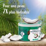 Baume corps origine naturelle a la coco le petit marseillais - le pot de 380ml Baume corps origine naturelle a la coco le petit marseillais - le pot de 380ml