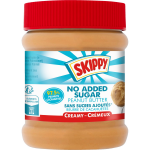 Beurre de cacahutes sans sucre skippy - le pot de 340g