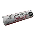 Beurre demi - sel aux cristaux de sel de gurande gillot - la plaquette de 250g