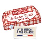 Beurre demi - sel moul paysan breton - le moul de 125g