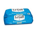 Beurre de baratte doux le gall - le moul de 250g