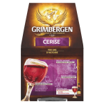 Bire d'abbaye aromatise  la cerise 6% grimbergen - le pack de bouteilles